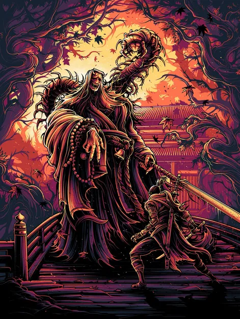 Mô hình Sekiro - HueForge - Image 2