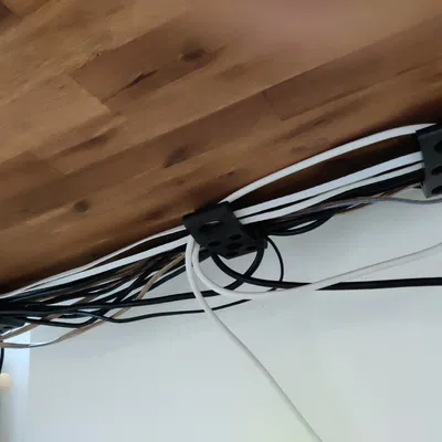 Giá đỡ/Thu dây cáp dưới bàn - loại siêu bền