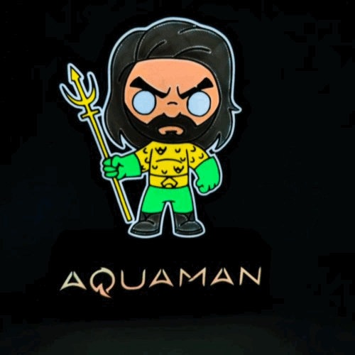 Đèn LED Aquaman (File 3MF cho Bambu AMS)