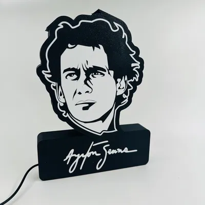 Đèn Ayrton Senna (File 3mf cho Bambu ams)