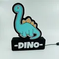 Dino 2/4 Led Đèn (File 3mf cho Bambu Ams) - Thumbnail 3