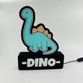 Dino 2/4 Led Đèn (File 3mf cho Bambu Ams) - Thumbnail 4