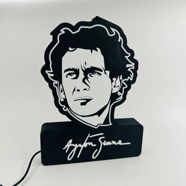 Đèn Ayrton Senna (File 3mf cho Bambu ams) - Image 8
