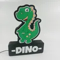 Dino 1/4 led lamp (3mf cho Bambu ams) - Thumbnail 7