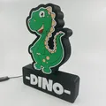 Dino 1/4 led lamp (3mf cho Bambu ams) - Thumbnail 10