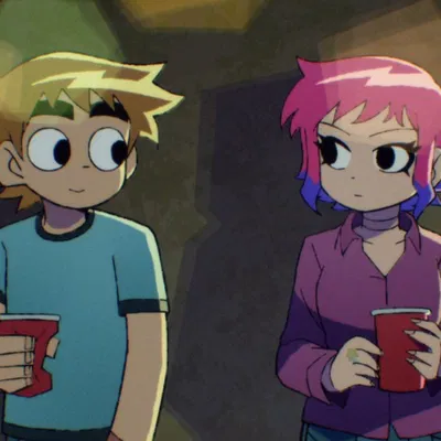 KhuônStencil Scott Pilgrim Takes Off