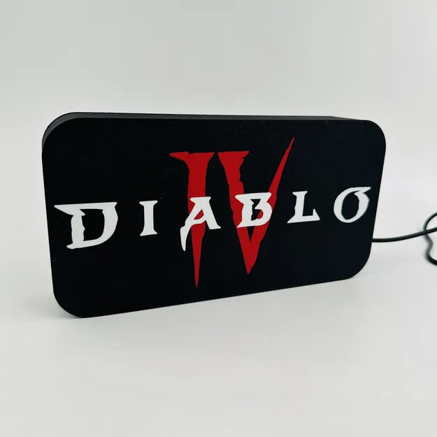 Đèn LED Trang Trí "Diablo Logo" - Image 5