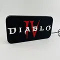 Đèn LED Trang Trí "Diablo Logo" - Thumbnail 5