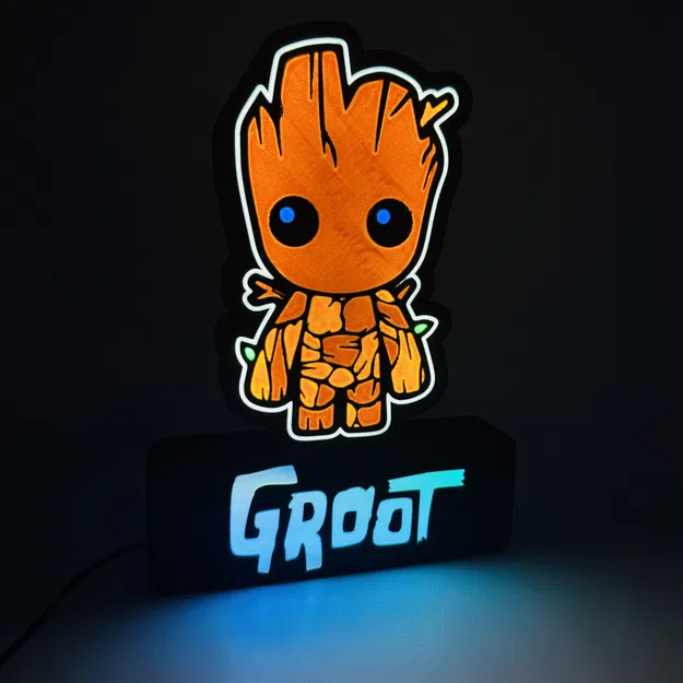 Đèn LED Hình Groot - Image 1
