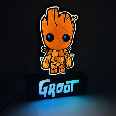 Đèn LED Hình Groot