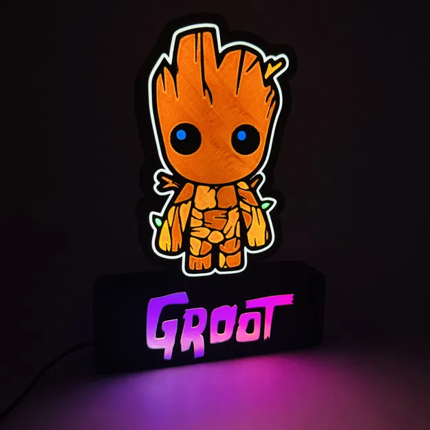 Đèn LED Hình Groot - Image 3