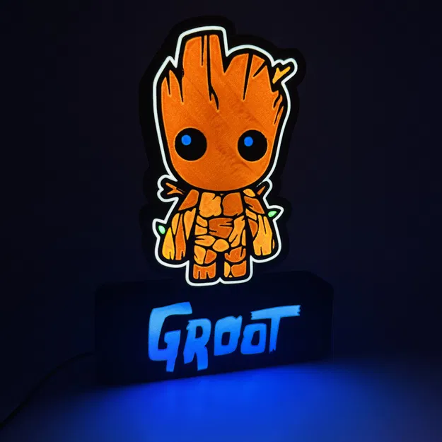 Đèn LED Hình Groot - Image 8