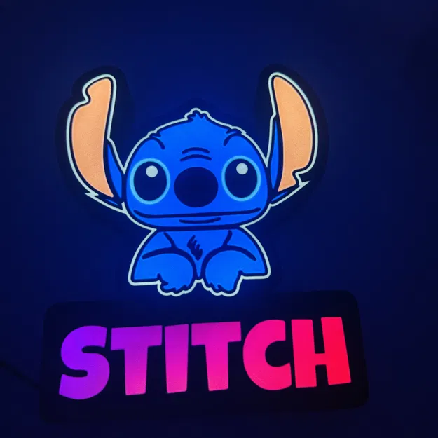 Mô hình Đèn Stitch Đơn Giản - Image 4
