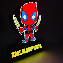 Đèn LED mini Deadpool (file 3MF cho Bambu AMS)