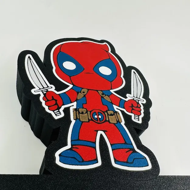 Đèn LED mini Deadpool (file 3MF cho Bambu AMS) - Image 14
