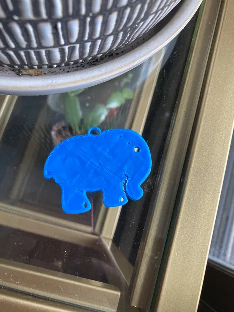 Móc Khóa/Mặt Dây Chuyền Voi Dễ Thương - Image 2