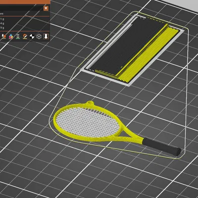 Mô Hình Vợt Tennis Dùng Cho MMU