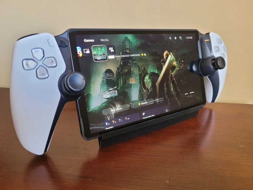 Đế Đựng PlayStation Portal Có Cổng Sạc & Chỗ Cất Dây - Image 1