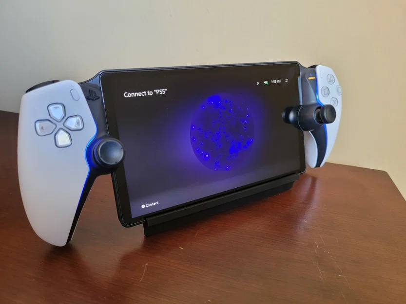 Đế Đựng PlayStation Portal Có Cổng Sạc & Chỗ Cất Dây - Image 3