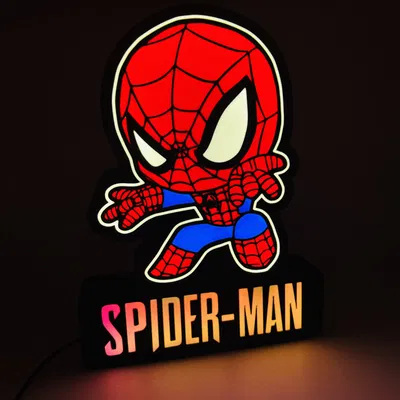 Đèn LED Spider-Man 3D