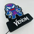 Đèn LED Chủ Đề Venom Dành Cho Fan Marvel - Thumbnail 3