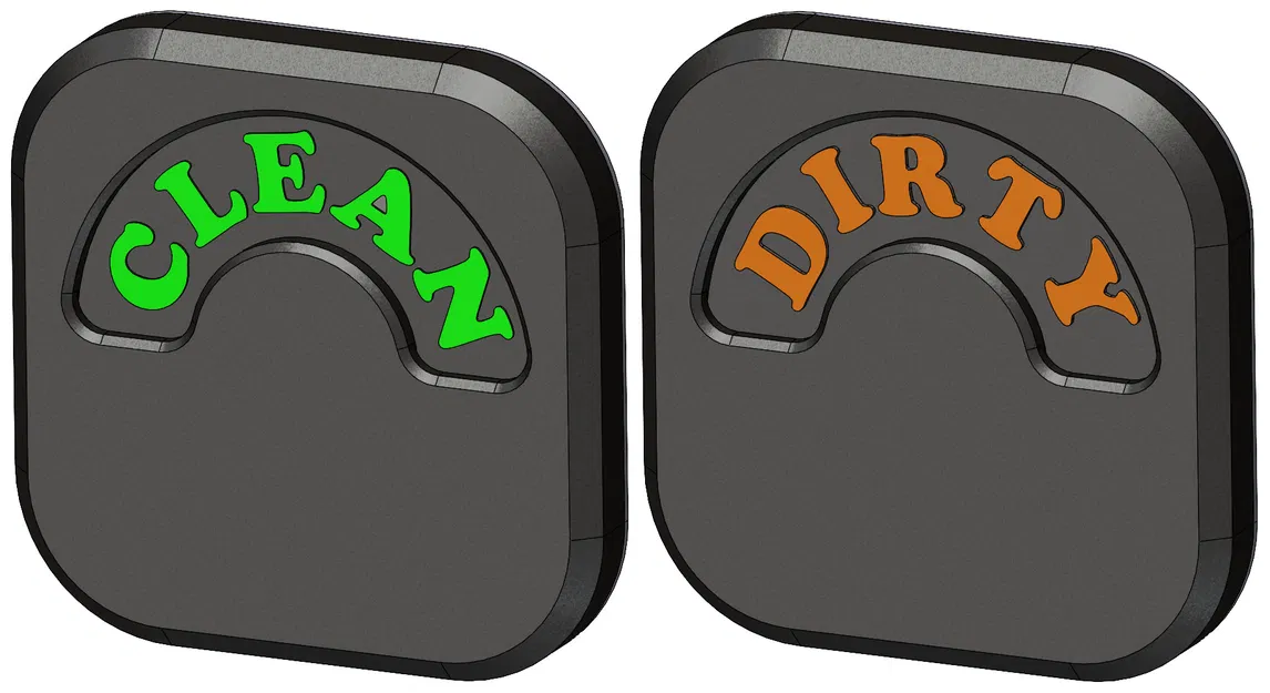 Đế Máy Rửa Chén - Chỉ Báo Sạch/Dơ - Image 2