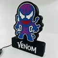 Đèn LED Chủ Đề Venom Dành Cho Fan Marvel - Thumbnail 4