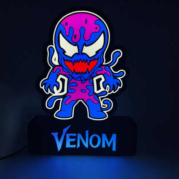 Đèn LED Chủ Đề Venom Dành Cho Fan Marvel - Image 5