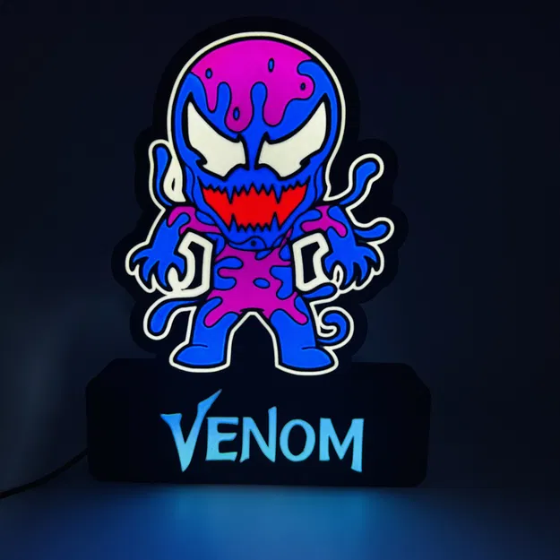 Đèn LED Chủ Đề Venom Dành Cho Fan Marvel - Image 6