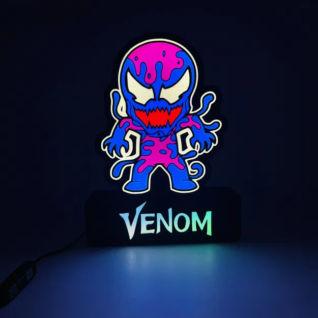 Đèn LED Chủ Đề Venom Dành Cho Fan Marvel - Image 7