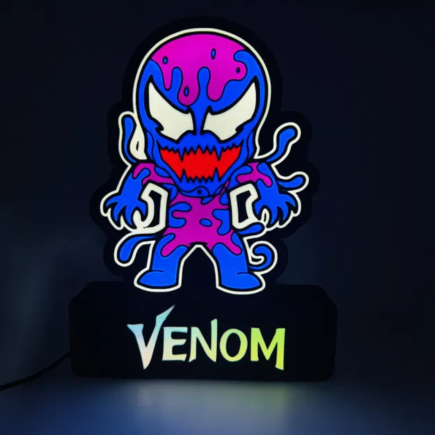 Đèn LED Chủ Đề Venom Dành Cho Fan Marvel - Image 8