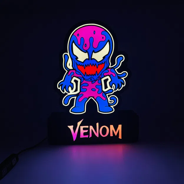 Đèn LED Chủ Đề Venom Dành Cho Fan Marvel - Image 11