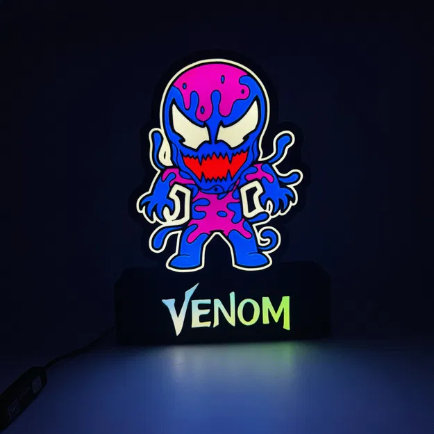 Đèn LED Chủ Đề Venom Dành Cho Fan Marvel - Image 14