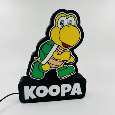 Đèn LED Koopa - Quà tặng độc đáo cho Fan Super Mario!