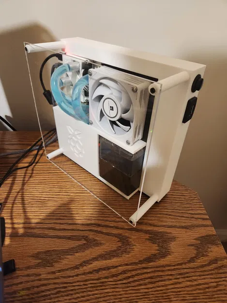 Vỏ case tản nhiệt nước cho Raspberry Pi 4 - Image 1