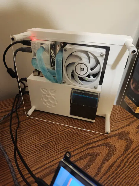 Vỏ case tản nhiệt nước cho Raspberry Pi 4 - Image 2