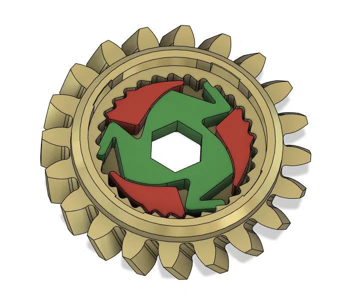 Bánh răng trượt một chiều cho xe RC - Image 1