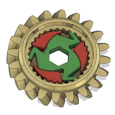 Bánh răng trượt một chiều cho xe RC