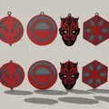 Bộ Đồ Trang Trí Cây Thông Noel "Di Sản Darth Maul" Star Wars - Thumbnail 3