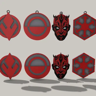 Bộ Đồ Trang Trí Cây Thông Noel "Di Sản Darth Maul" Star Wars