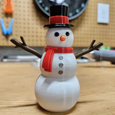 Móc Lắp Ráp Người Tuyết