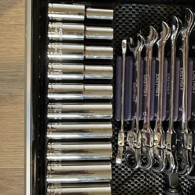 Khay Gridfinity Cho Bộ Tuýp Sâu Metrix 10 Món Harbor Freight