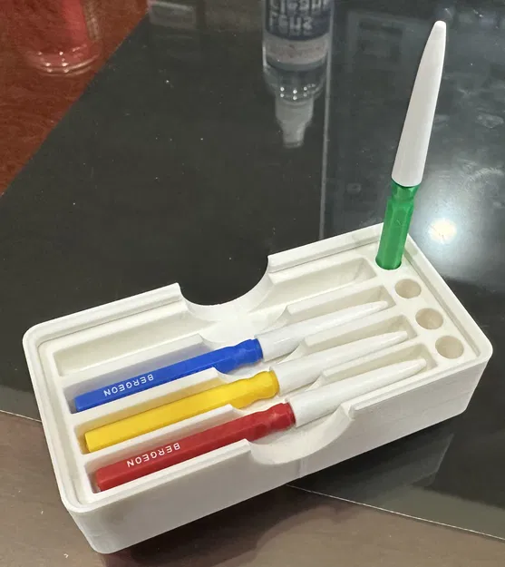 Khay Đựng Dầu Bergeon Dành Cho Thợ Đồng Hồ Gridfinity - Image 1