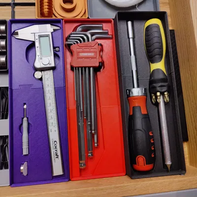 Gridfinity - Hộp đựng thước cặp