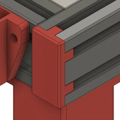 Nắp Bịt Đầu Nhôm 2040