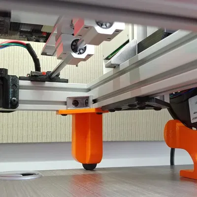 Chân Nâng Cao 75mm cho Nâng Cấp AM8 (Thanh 2020 & 2040)