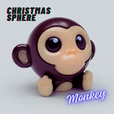 Khỉ Tròn Giáng Sinh - Dòng Động Vật Hình Cầu