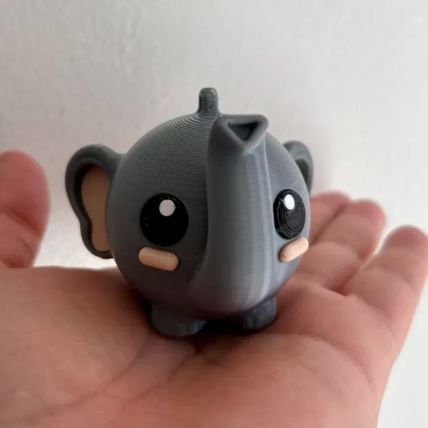 Voi Giáng Sinh Hình Cầu - Dòng Động Vật Hình Cầu - Image 2