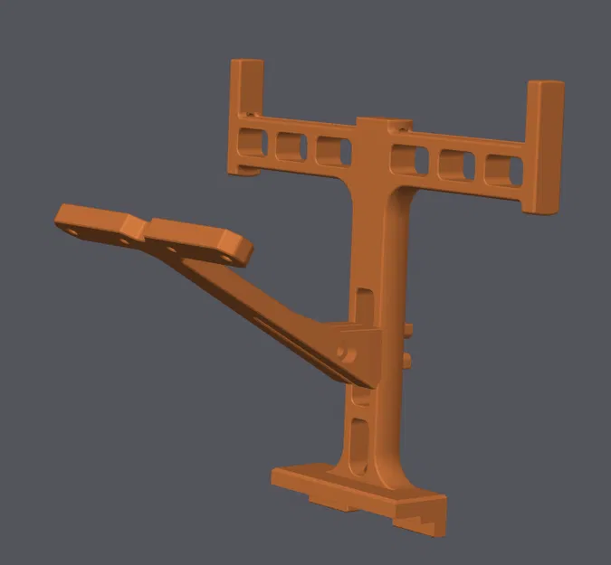 Giá Đỡ Cuộn Dây Kép Kiểu Voron Có Dẫn Dây Kiểu Prusa - Image 1