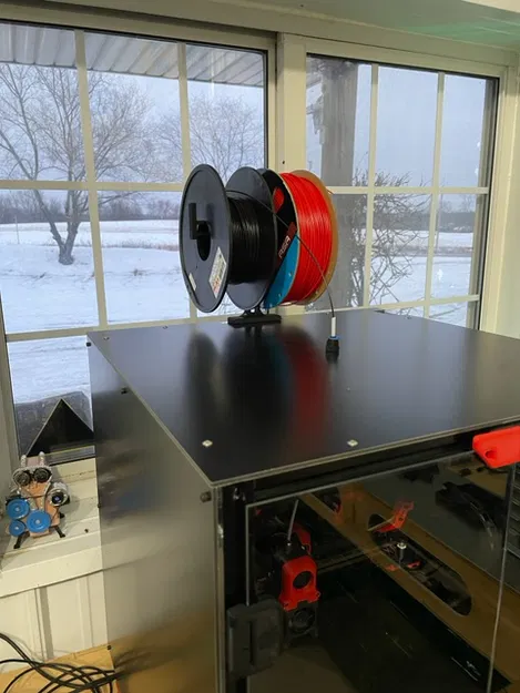 Voron 2.4 - Giá đỡ cuộn sợi đơn / đôi gắn trên đỉnh - Image 1